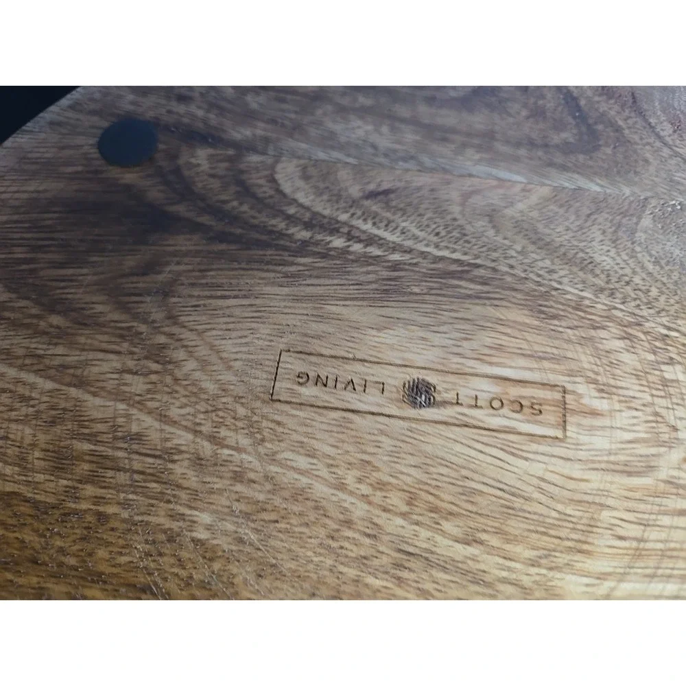 Scott Living Wooden Bowl Chip & Dip (‎ No Dip Bowl)